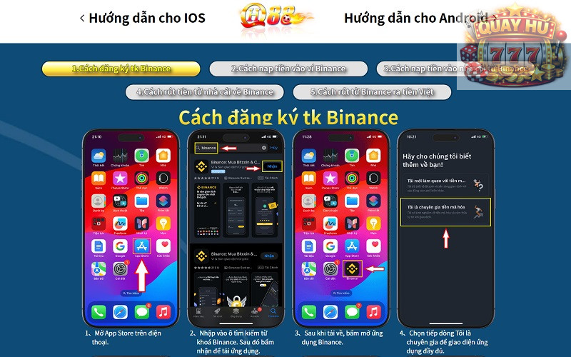 Cách tải app QH88