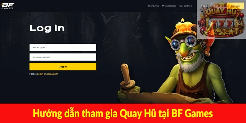 Hướng dẫn tham gia Quay Hũ tại BF Games