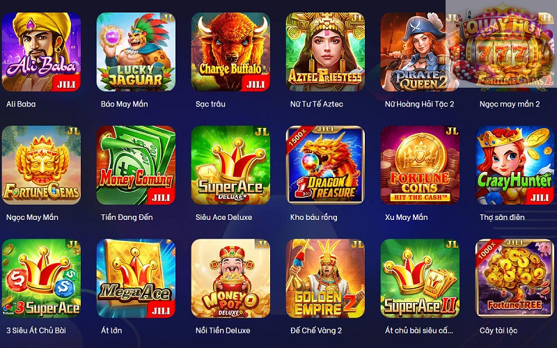 Sảnh game quay hũ