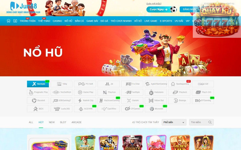 Tìm hiểu về Jun88 nổ hũ