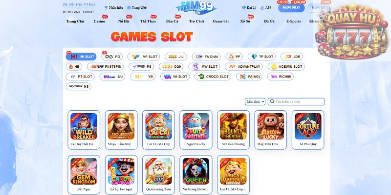 Top game nổ hũ ăn khách nhất